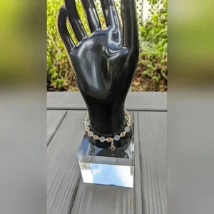 Handmade June Birthstone Stretch Fashion Bracelet (New)